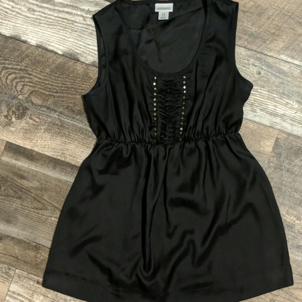 Dressy maternity tank top